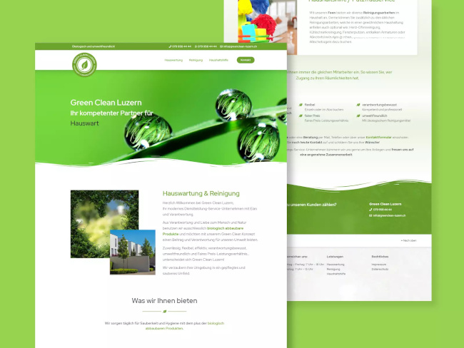GreenClean Luzern - Referenz